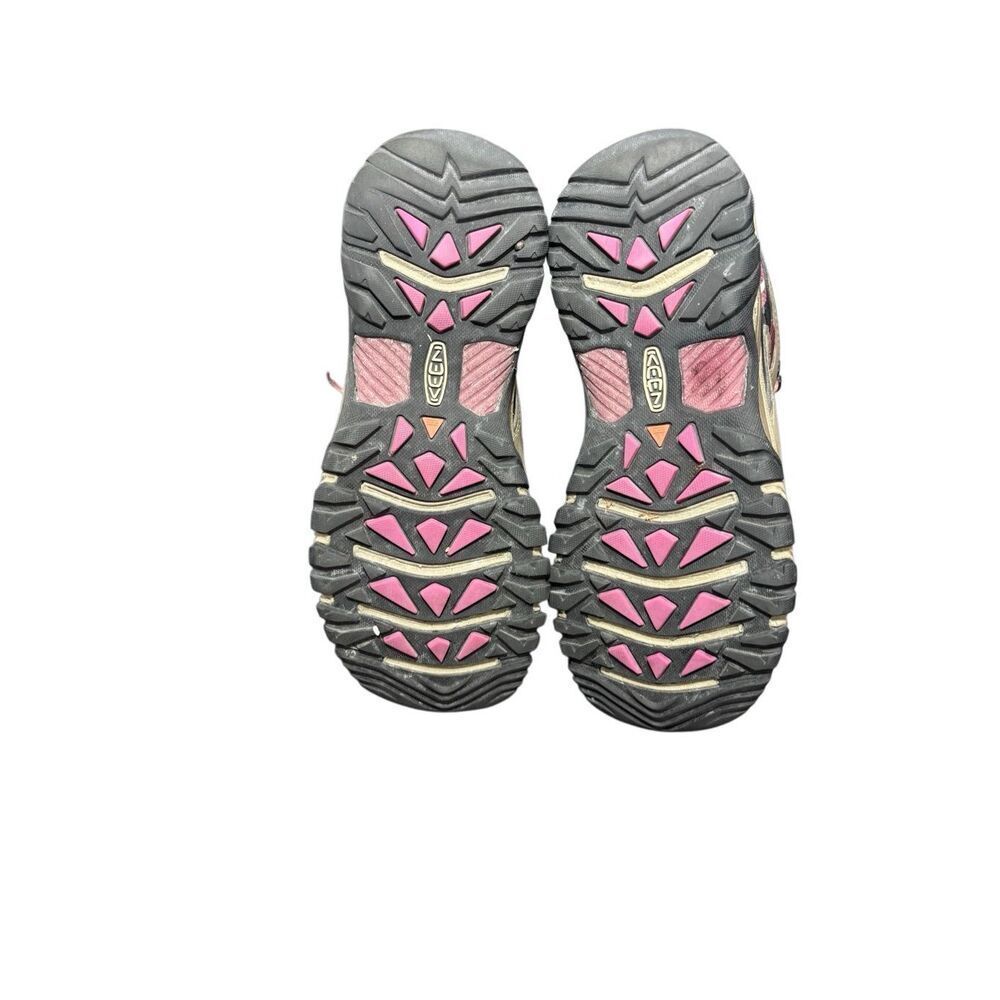 Keen Women’s Waterproof Hiking Boots Brown Pink – Size 9 - Picture 4 of 14